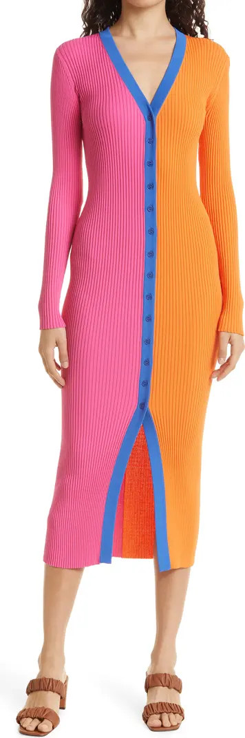 BIRKENSTOCK + STAUD Shoko Colorblock Sweater | Nordstrom