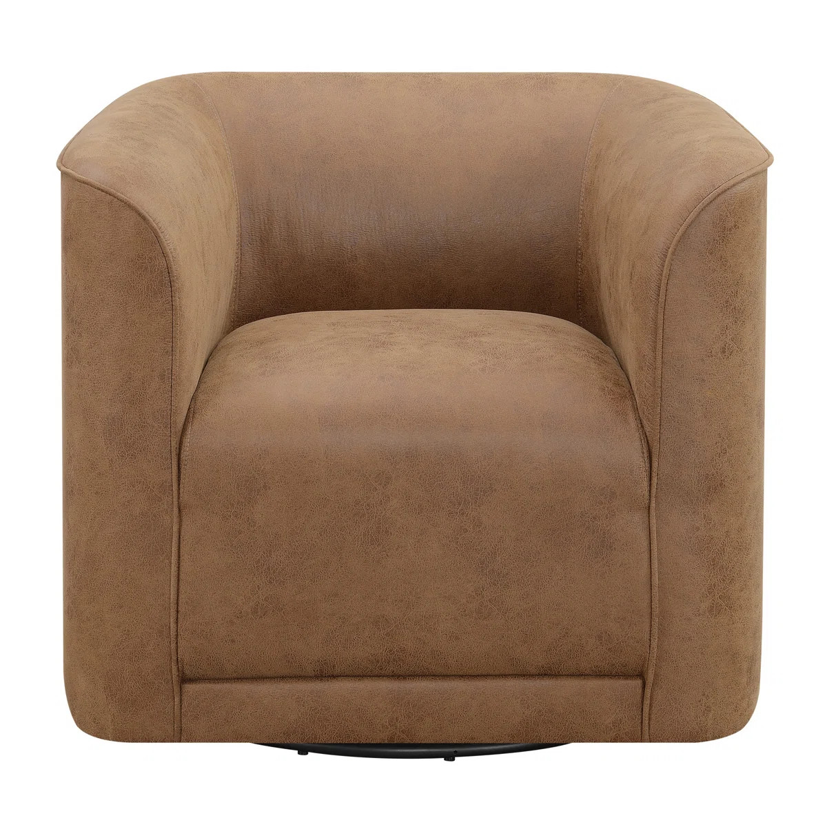 Polyester Swivel Barrel Chair, Set Of 2 (Set of 2) | Wayfair North America