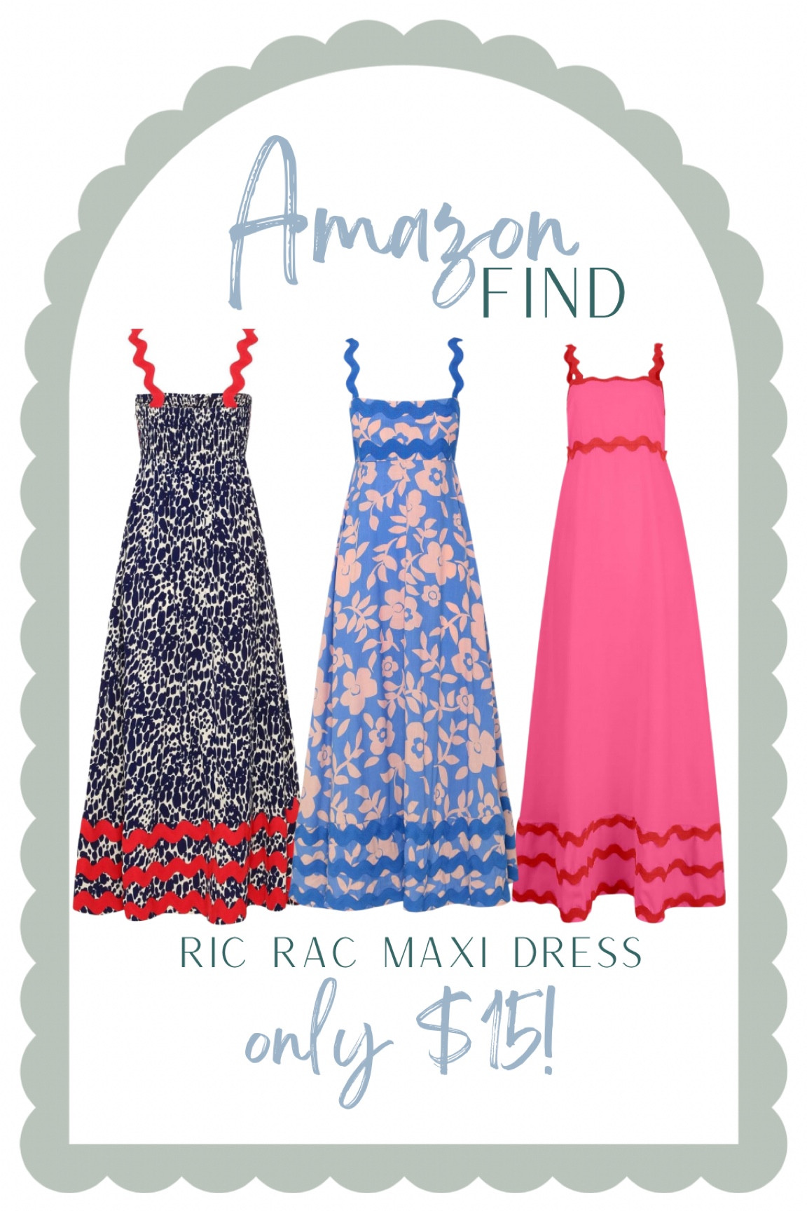 Ric rac dress
Maxi dress
Vacation dress
Vacation outfit
Beach dress
Amazon
Amazon dress

#LTKfindsunder50 #LTKstyletip