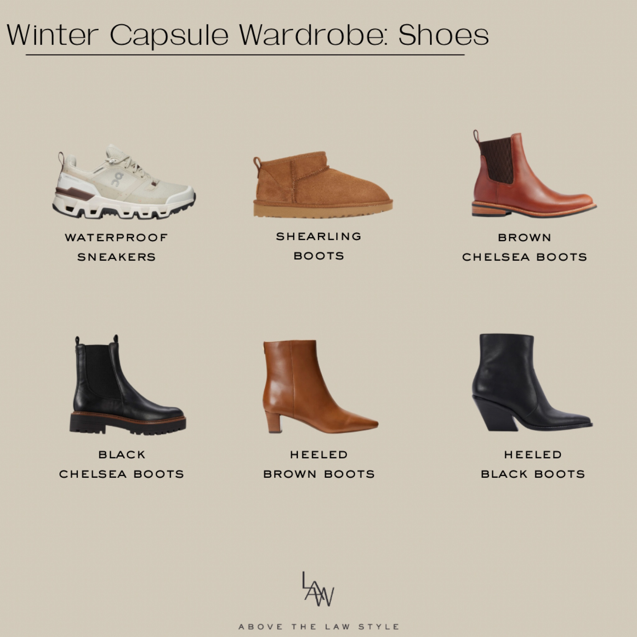 Winter Capsule Wardrobe: Shoes

#LTKshoecrush #LTKfindsunder100 #LTKSeasonal