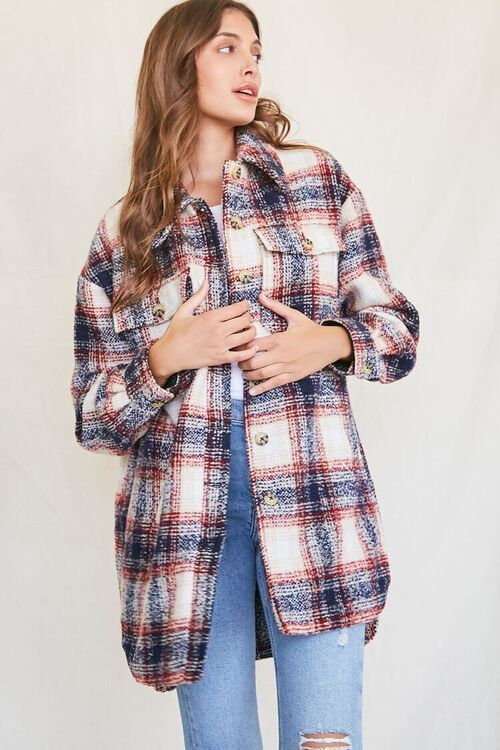 Plaid Flannel Shacket | Forever 21 (US)