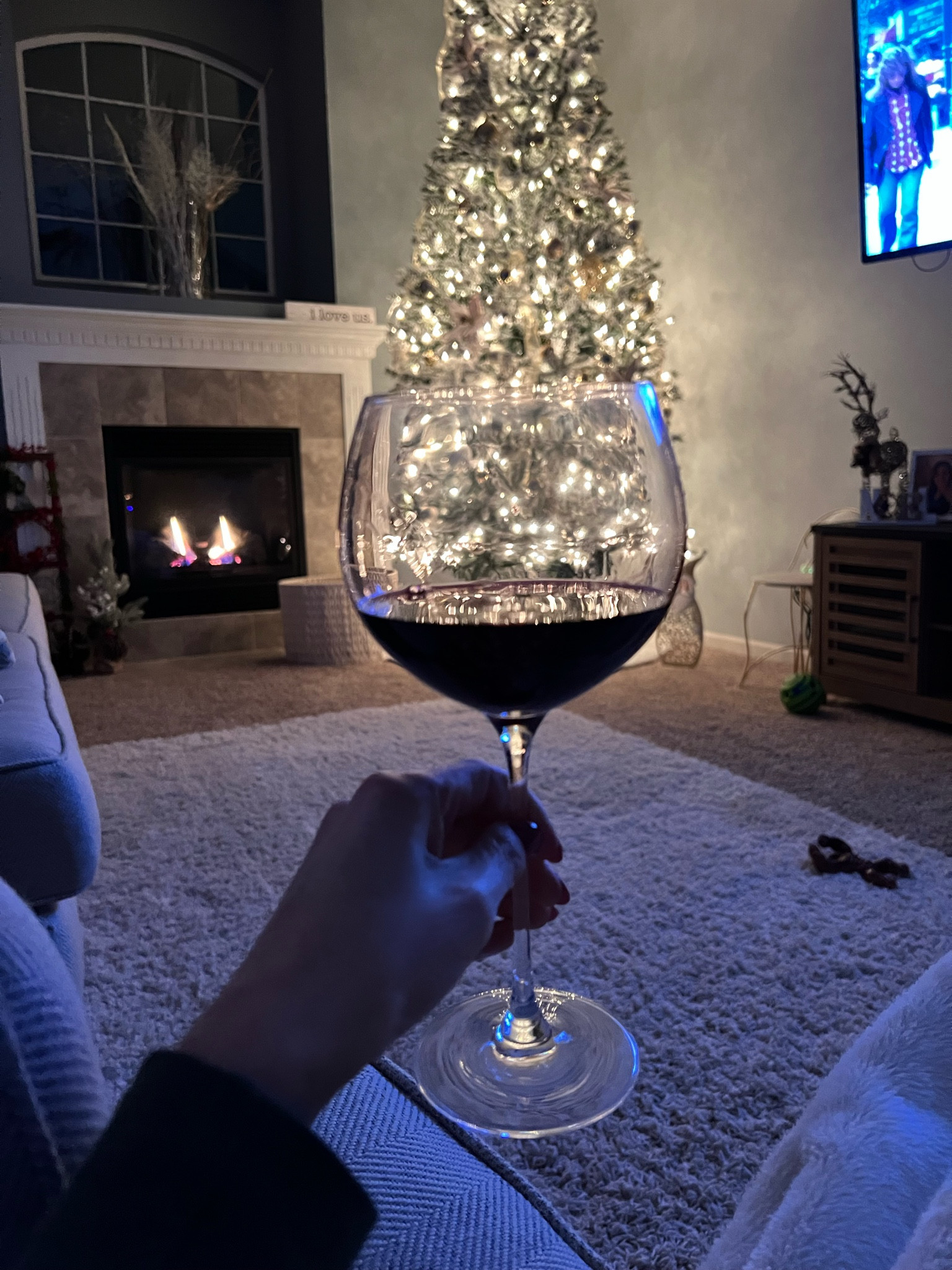 Favorite Red Wine Glasses 

#wineglasses #christmasdecor #holidaydecor #christmastree

#LTKhome