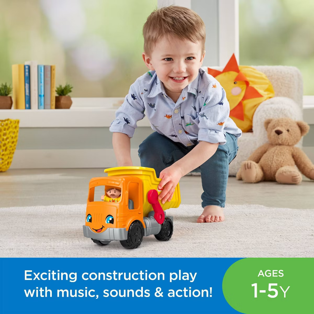 Fisher-Price Little People Work Together Dump Truck | Target