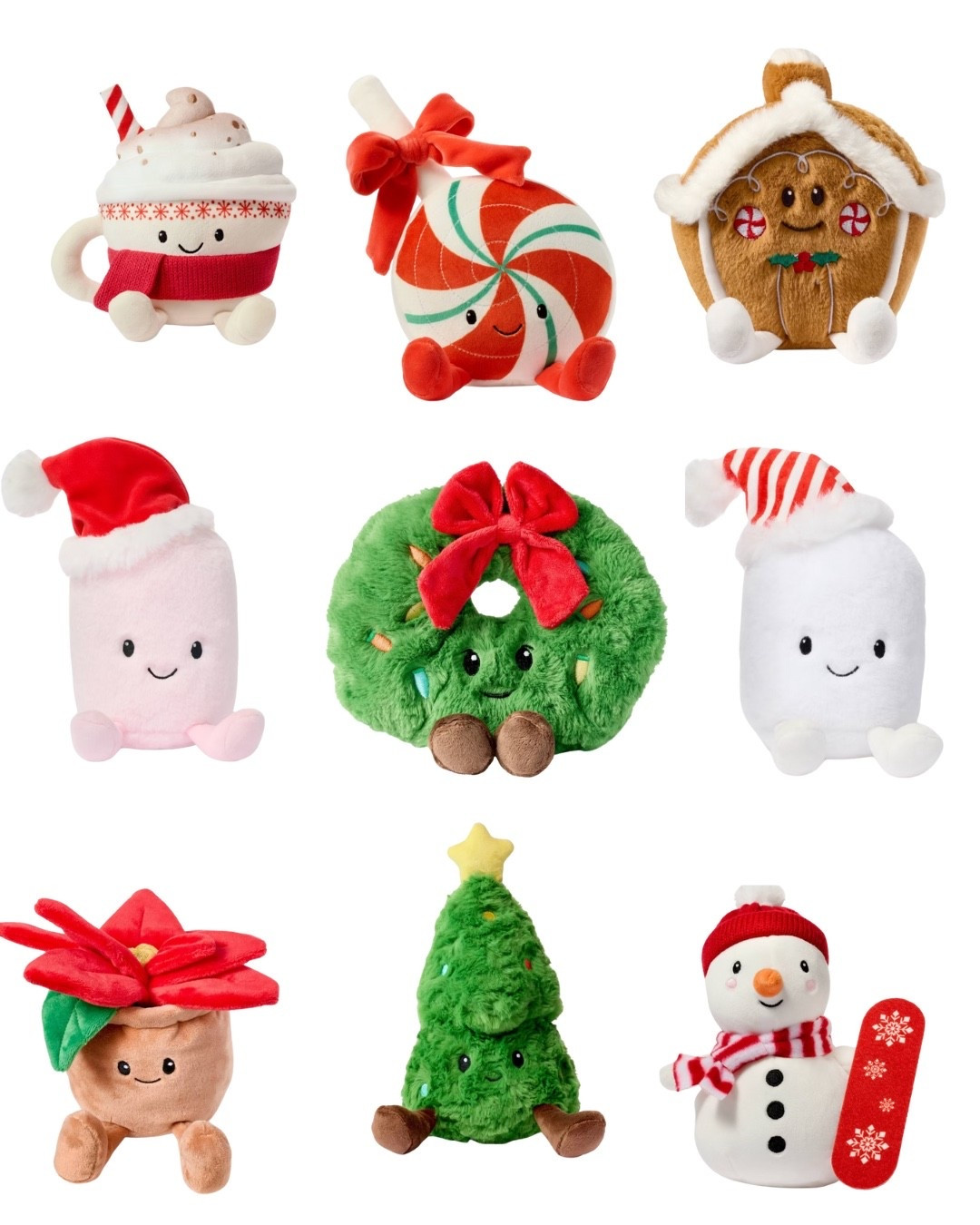 Holiday Vibes ❤️🩵💖
… Jellycat style but make it a $5 dupe. The peppermint and wreath are my faves, how cute!?! 



#LTKGiftGuide #LTKHoliday #LTKKids