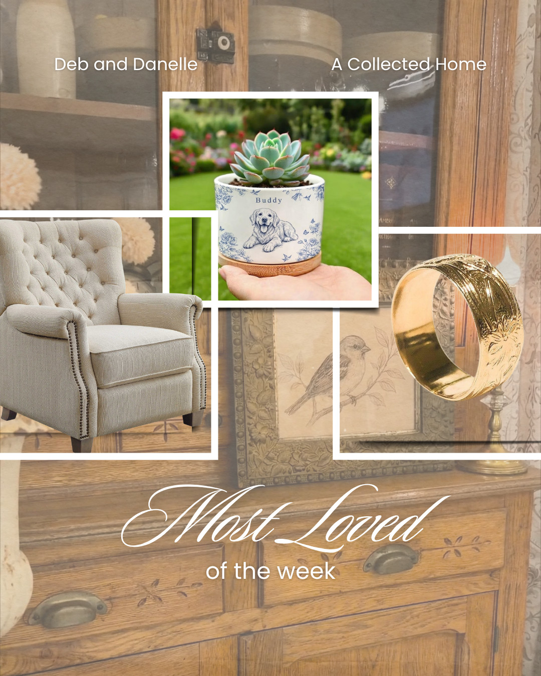 Our most-loved products of the week include our tufted reclining sitting chair from Walmart, this precious pet memorial, and a stunning ring from Etsy.  

 #LTKHome
