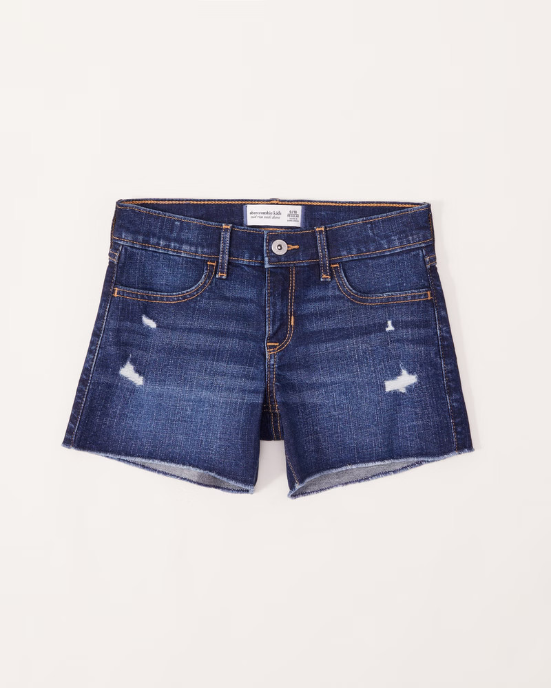 mid rise midi shorts | Abercrombie & Fitch (US)