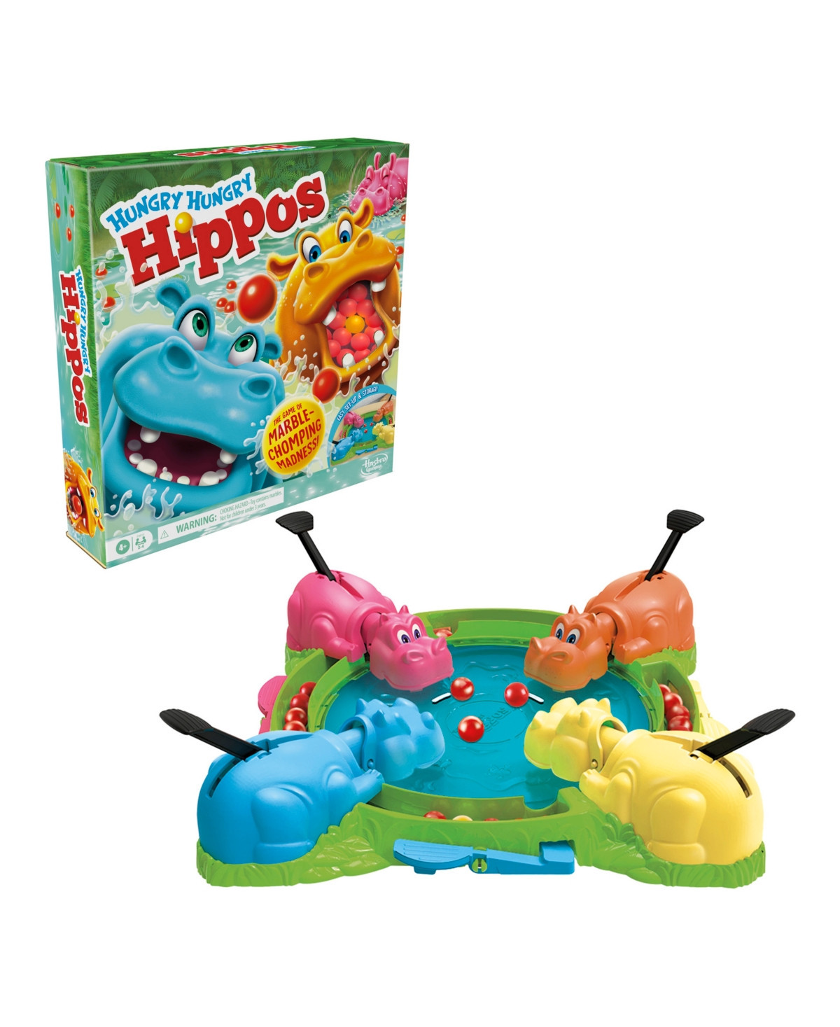 Hasbro Hungry Hungry Hippos Board Game | Macy's