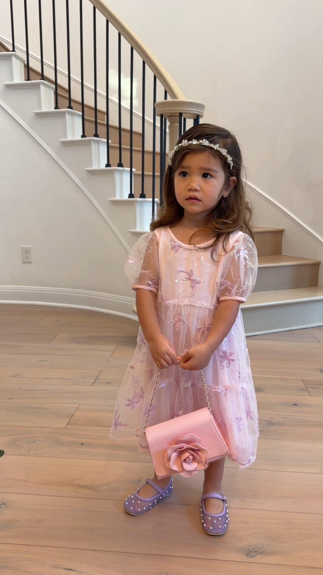 My toddler loves this pink dress and it would be so cute for an Easter outfit! Dress is from Nordstrom and shoes + purse is from Janie and Jack

#LTKKids
