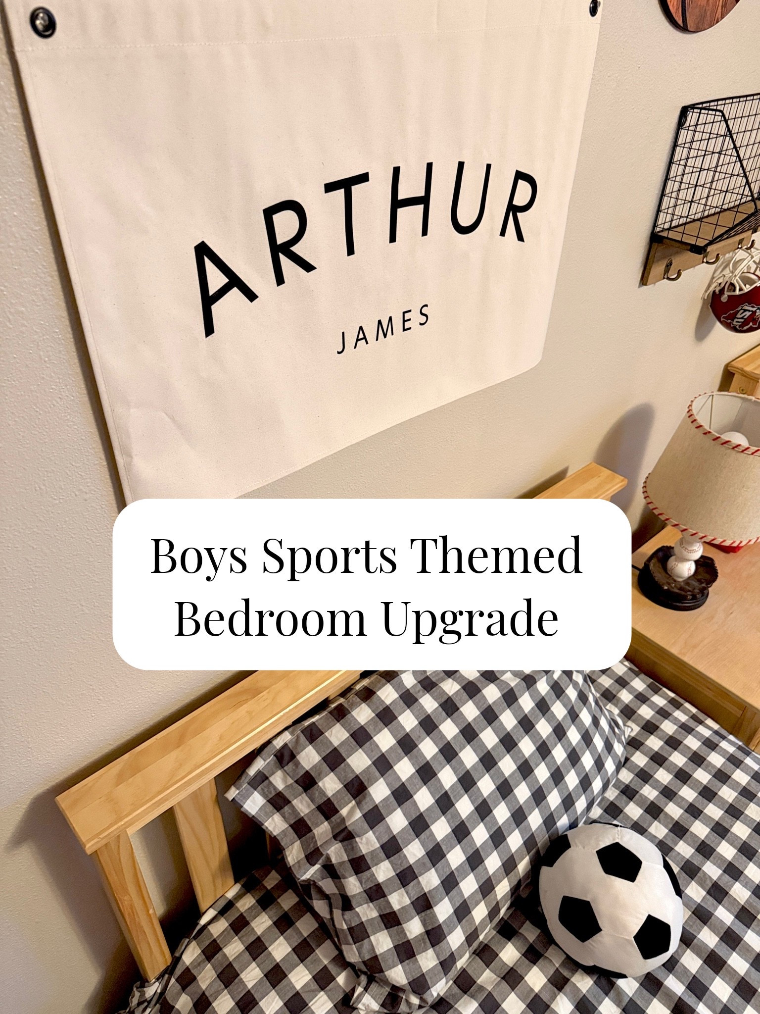 Timeless and affordable bedroom upgrades for my boys 🤍💙