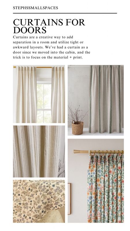 Curtains as doors! Perfect space saving solution for small spaces.

Small space / small home / small apartment / small hack / home
Decor

#LTKSummerSales #LTKSaleAlert #LTKHome