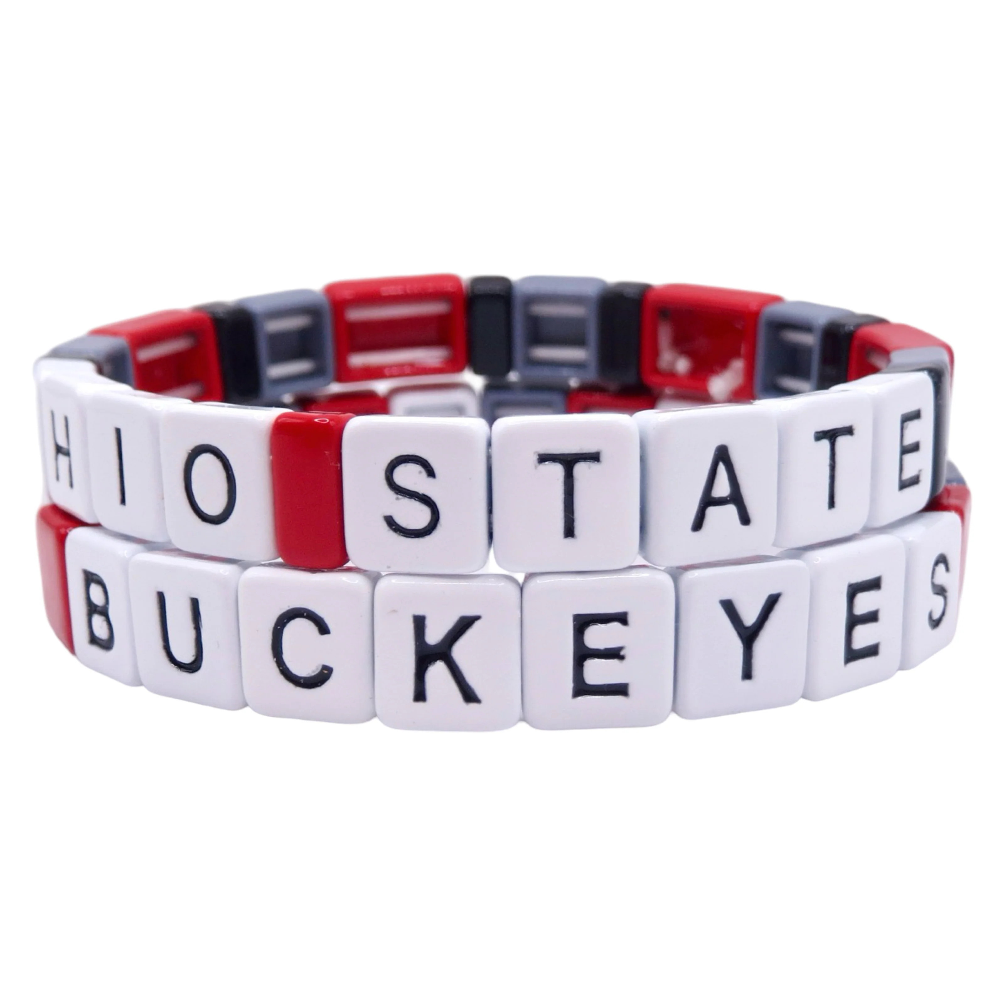 Ohio State University Buckeyes Bracelets | La Lumiere NY