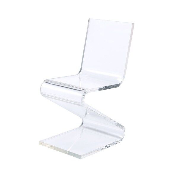 Picket House Furnishings Peek Acrylic Z-Chair | Bed Bath & Beyond