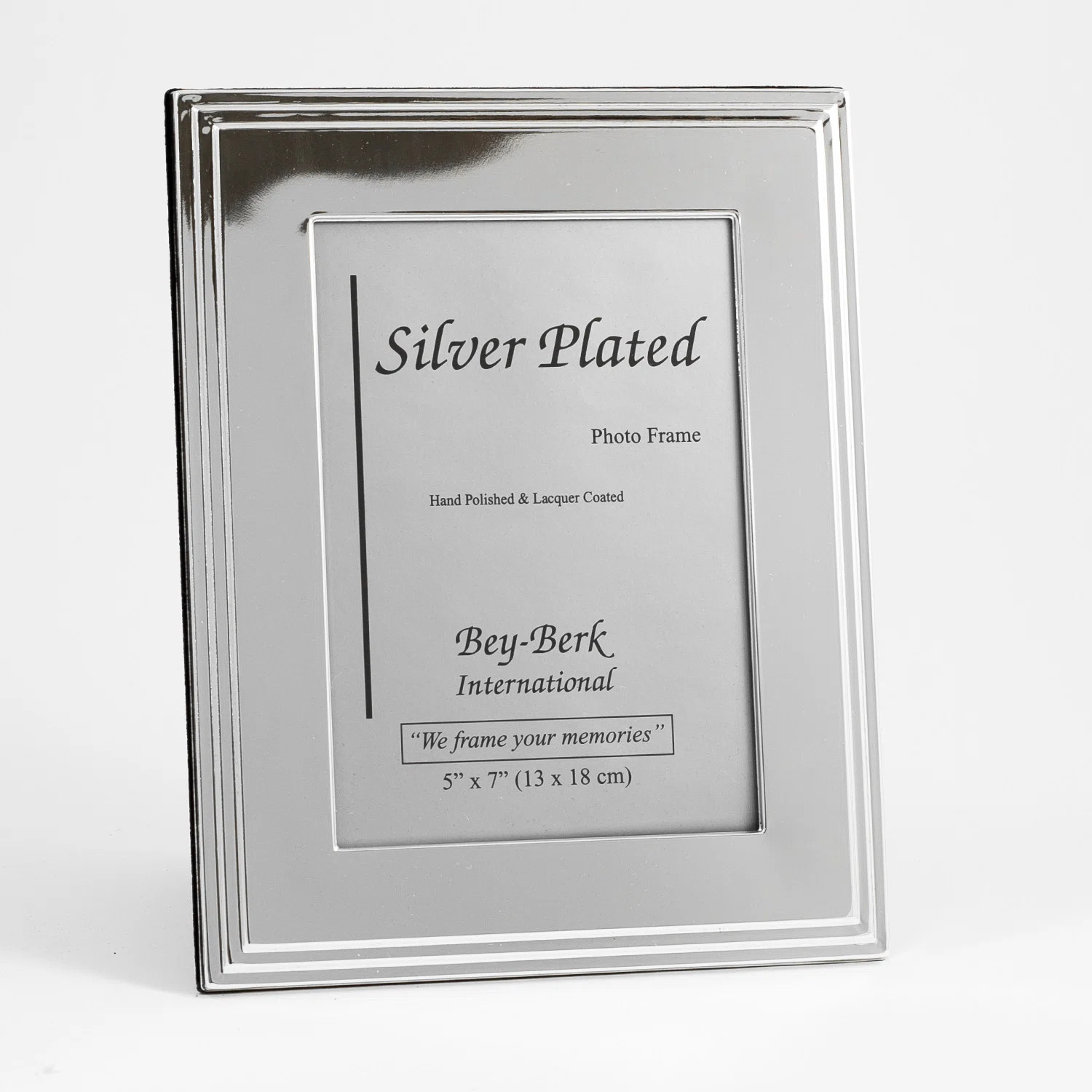 Arguelles Silver Metal Beveled Picture Frame | Wayfair North America