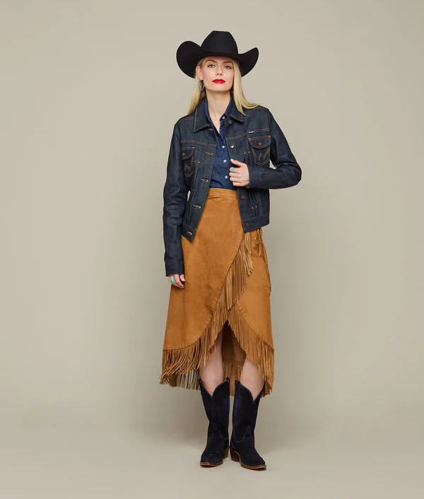 Wrangler x Lucchese Women's Denim Jacket | Lucchese Bootmaker