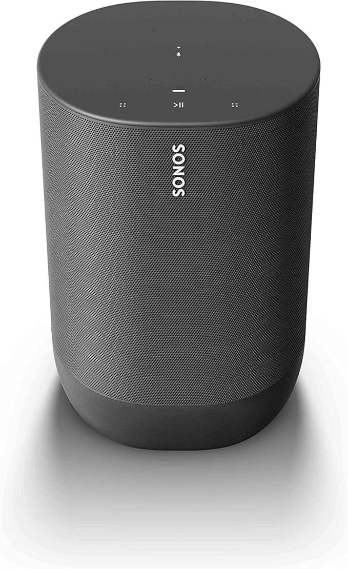 Sonos Move - Battery-Powered Smart Speaker, Wi-Fi and Bluetooth with Alexa Built-in - Black​​... | Amazon (US)