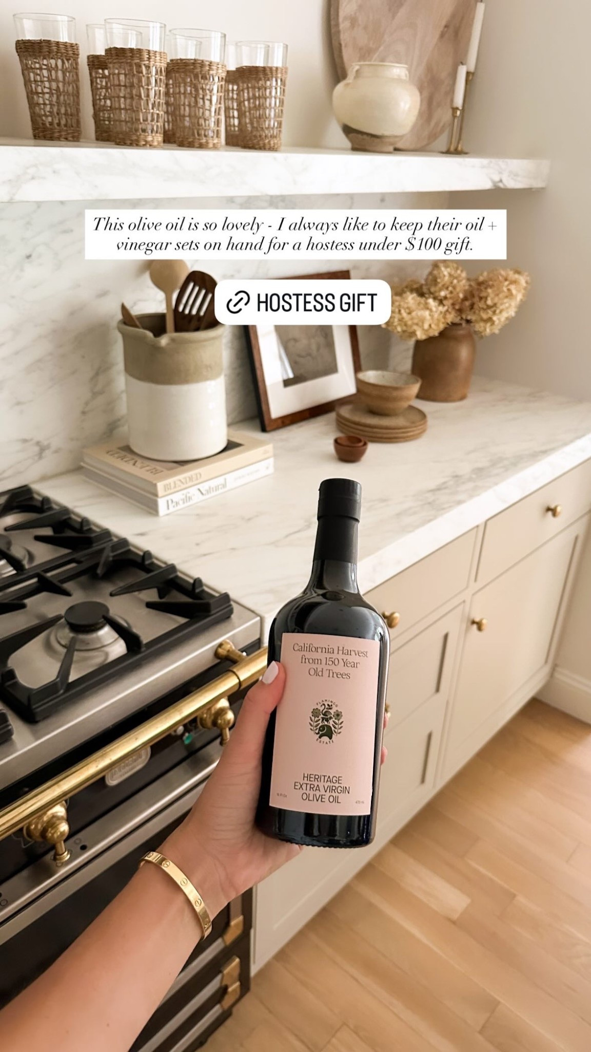 This olive oil is so lovely - I always like to keep their oil + vinegar sets on hand for a hostess under $100 gift. Gift guide, kitchen, cooking, home. Flamingo Estate. 

#LTKHome #LTKParties #LTKFindsUnder100
