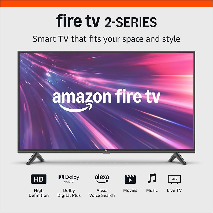 Amazon Fire TV 32" 2-Series (newest model), HD smart TV with Alexa Voice Remote


Vivid HDR10 and... | Amazon (US)