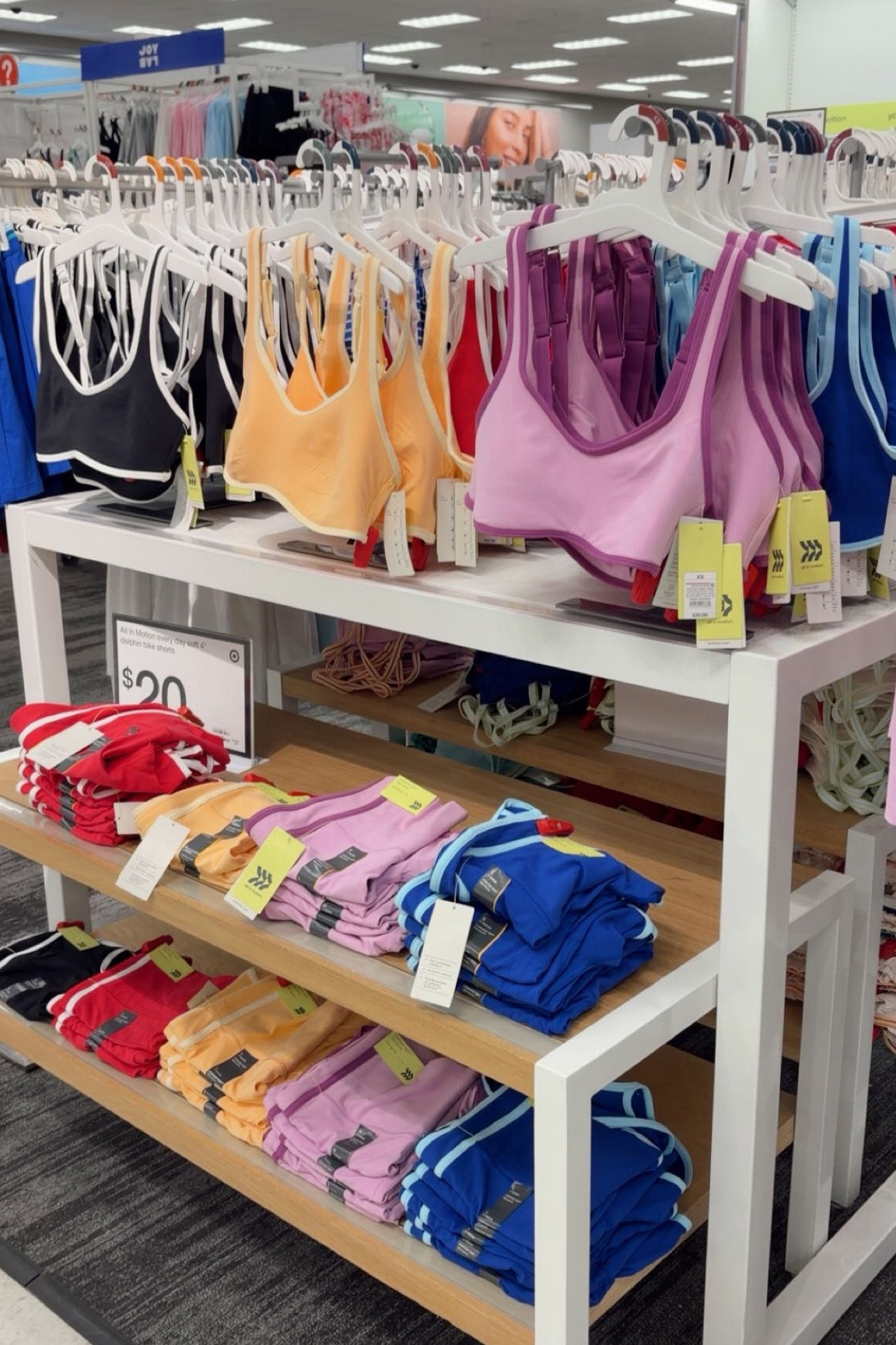 all the colors at target right now!! so bright and summery, all the options to choose from! these bras are sooo soft and fit well i’m obsessed. the two toned colors are perfect for the summer. i all these sets!!

#ltktarget #matchingsets #summerootd #activewear #targetfinds 

#LTKActive #LTKfitnessgoals #LTKootd