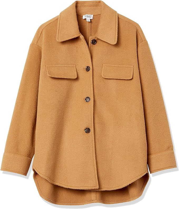 The Drop Women's @spreadfashion Oversized Shirt Jacket | Amazon (UK)