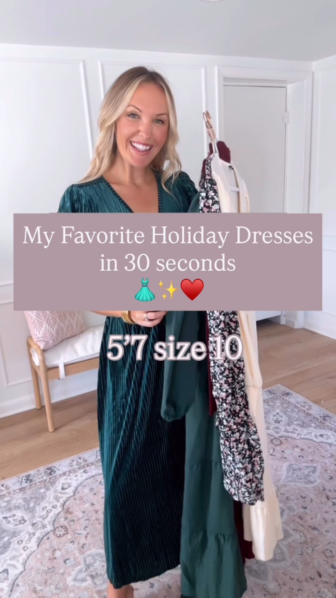 Holiday dresses mash up!! Wearing a med in all! Holiday outfits - Christmas party dresses 

#LTKHoliday #LTKMidsize #LTKFindsUnder100