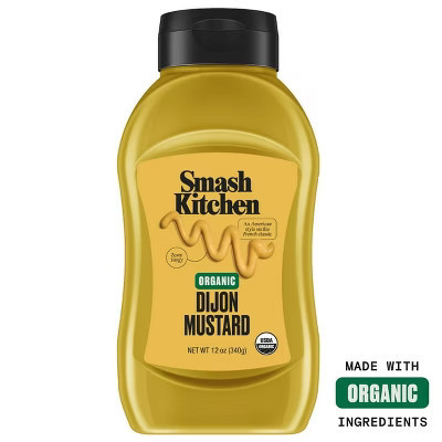 Smash Kitchen Organic Dijon Mustard, 12 oz Bottle | Target