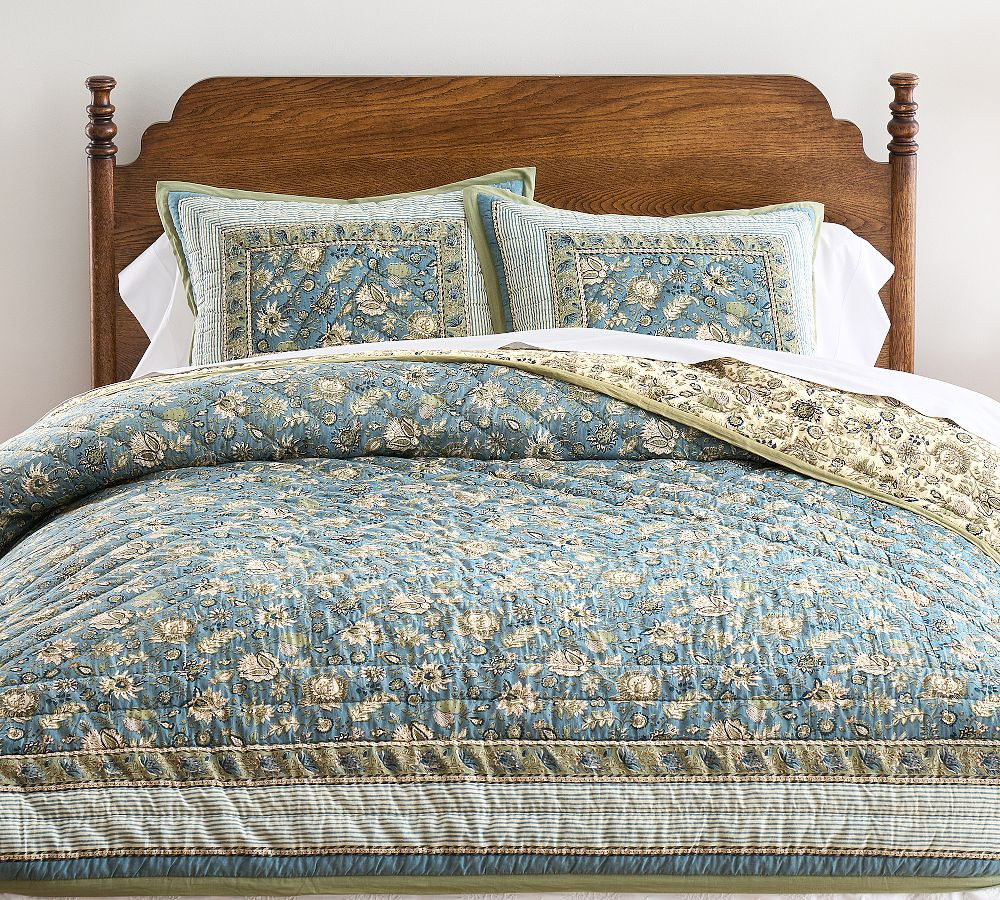 Anjali Reversible Quilt | Pottery Barn (US)