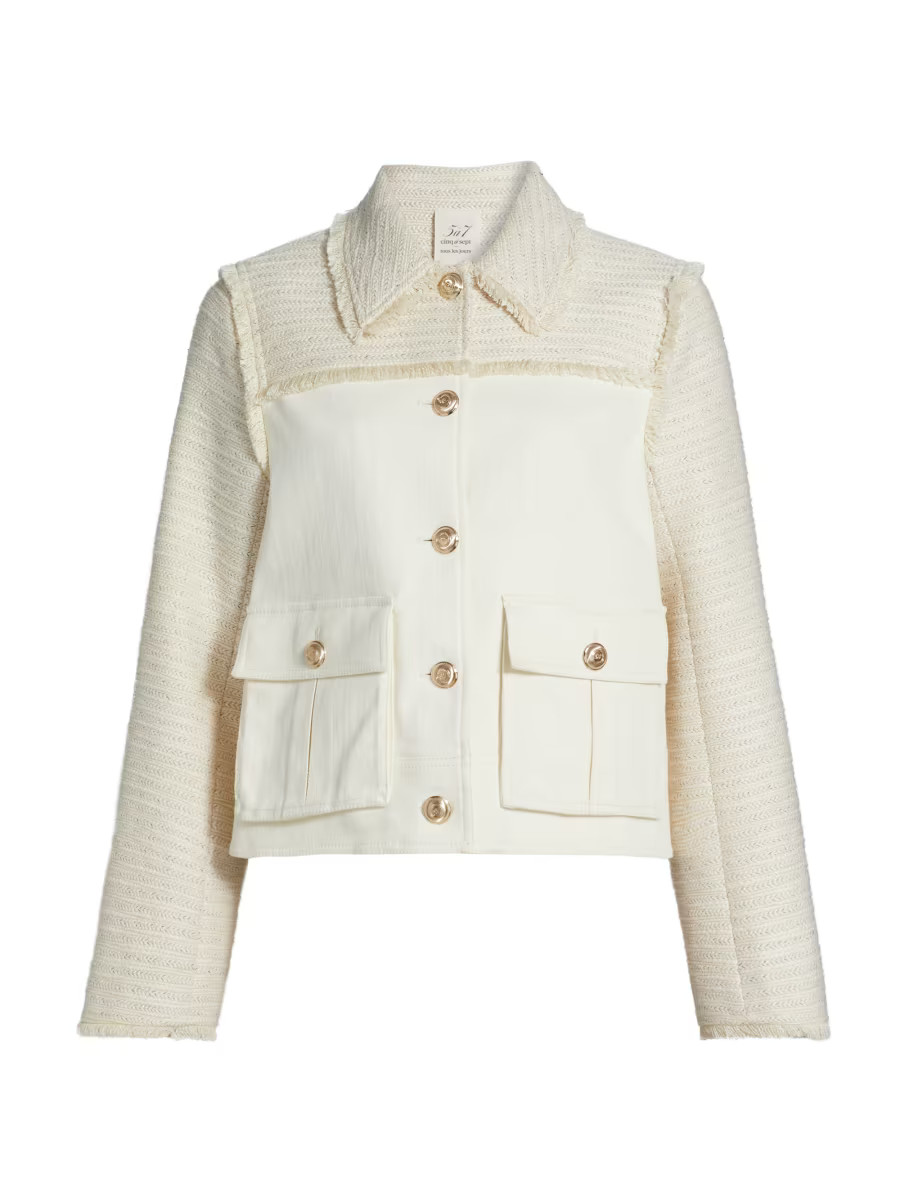 Liliana Braided Tweed Jacket | Saks Fifth Avenue