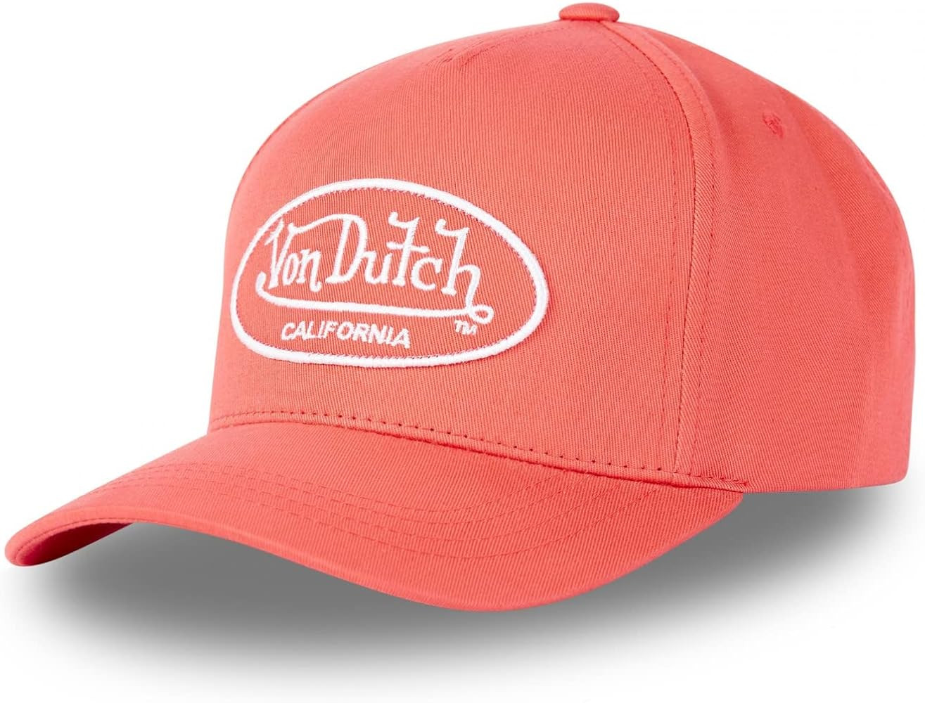 Von Dutch Men's & Women's Adjustable Cap, Original and Comfortable Baseball Cap, Red, One Size | Amazon (US)