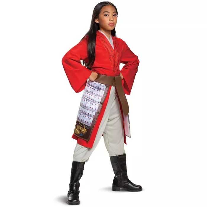 Mulan Mulan Hero Red Dress Deluxe Child Costume | Target