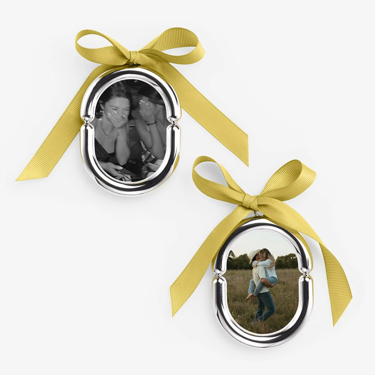 Chrome Frame Personalized Christmas Ornament | Artifact Uprising | Artifact Uprising