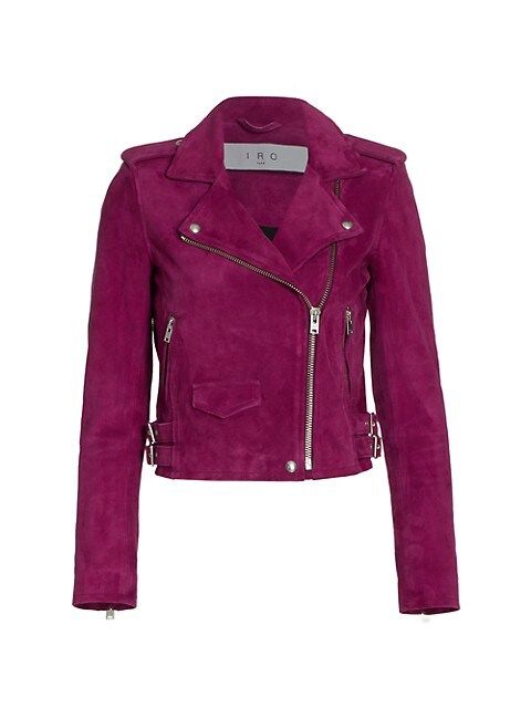 Ashley Suede Moto Jacket | Saks Fifth Avenue