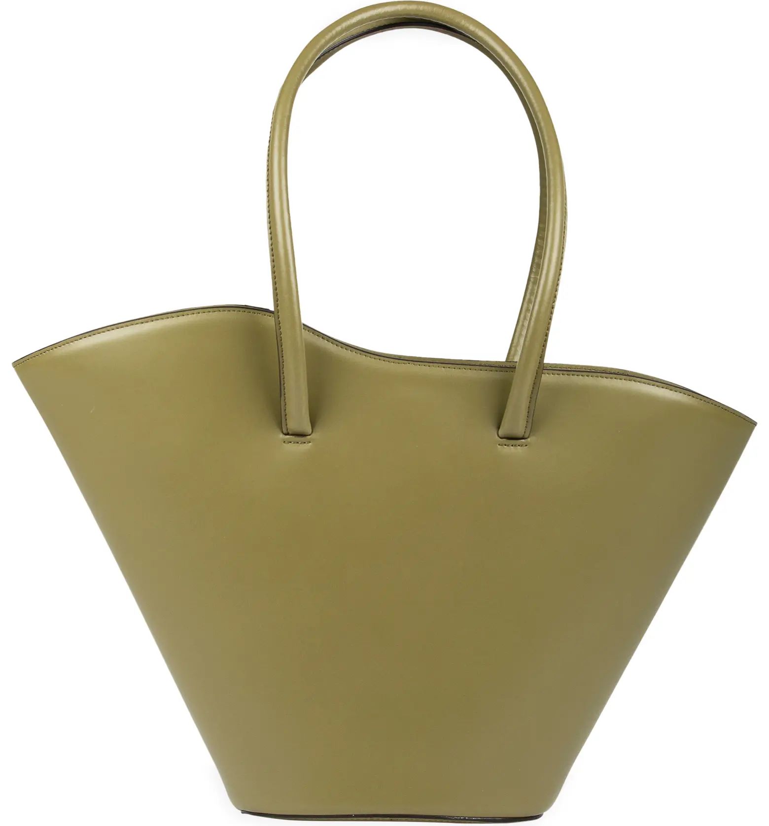 Tall Tulip Leather Tote | Nordstrom