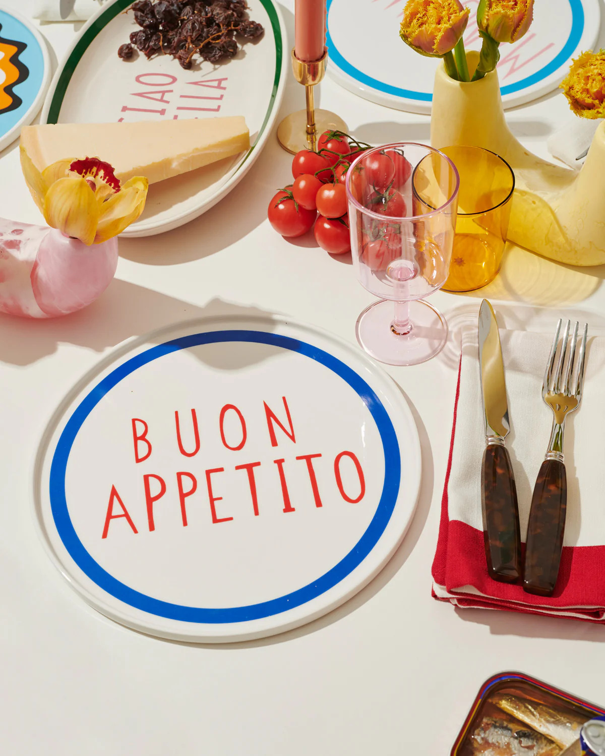 Buon Appetito Plate | In the Roundhouse