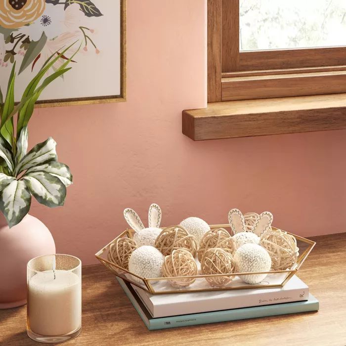 Decorative Bunny Pom and Woven Filler - Opalhouse™ | Target