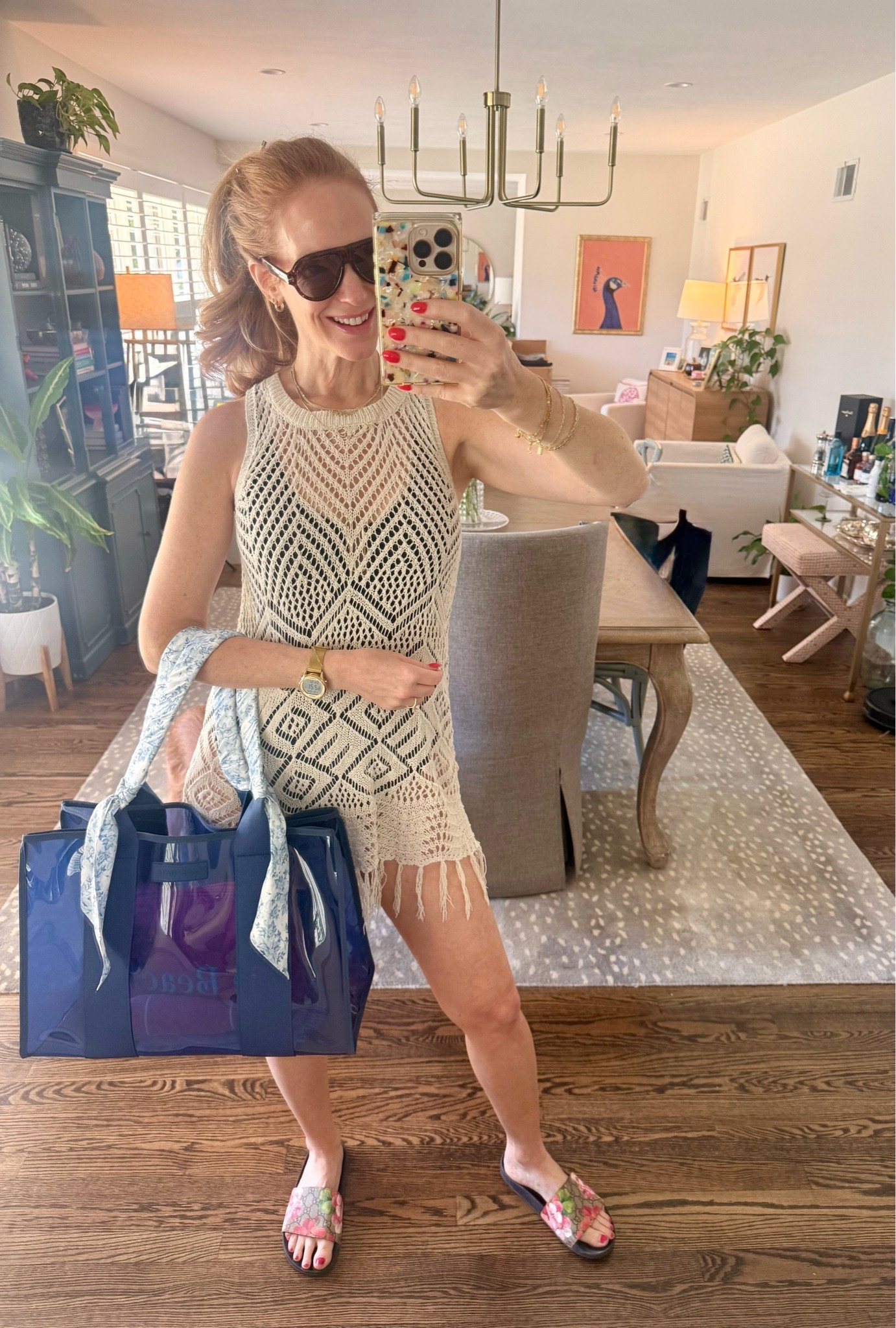 Final pool day! Love having my cute jelly bag to take with me!

#LTKdayinmylife #LTKSwim #LTKSeasonal