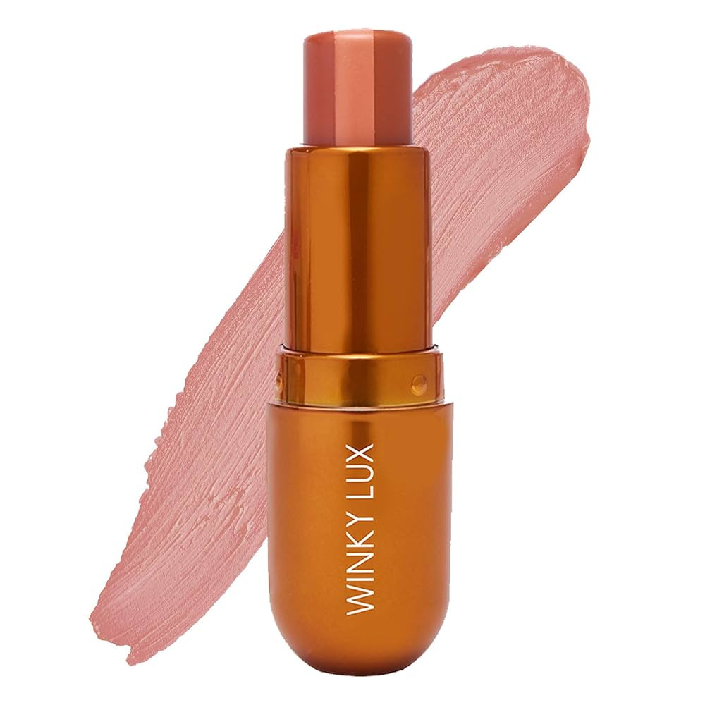 Winky Lux Pumpkin Spice Latte Tri-Color Tinted Lip Balm – Hydrating Balm, Sheer Pink Tint, Lip ... | Amazon (US)
