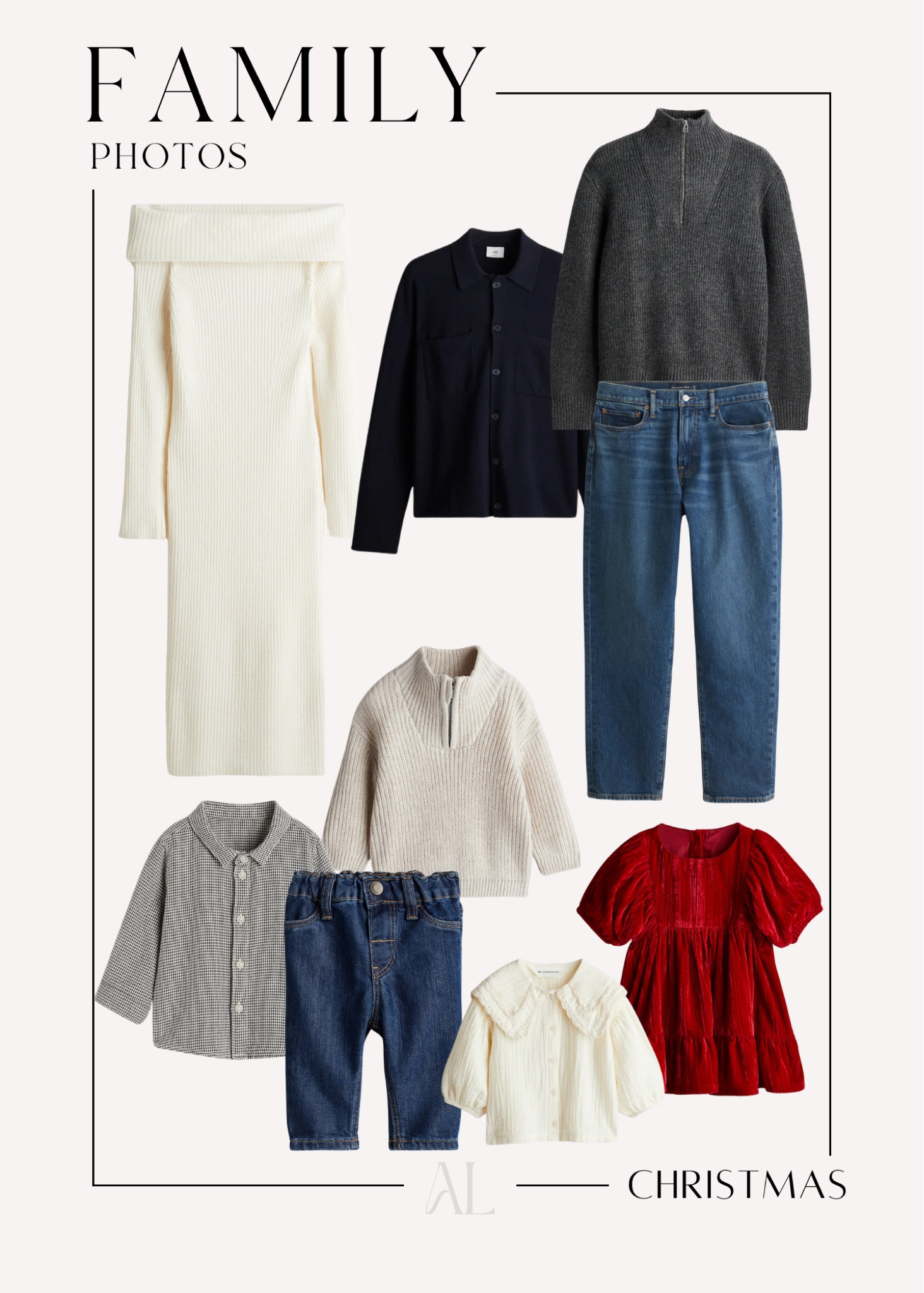 Christmas Family Photo Outfit Inspo 

#christmascardoutfits #christmasphotos #christmasoutfits #familyoutfits 

#LTKFamily #LTKSeasonal #LTKHoliday