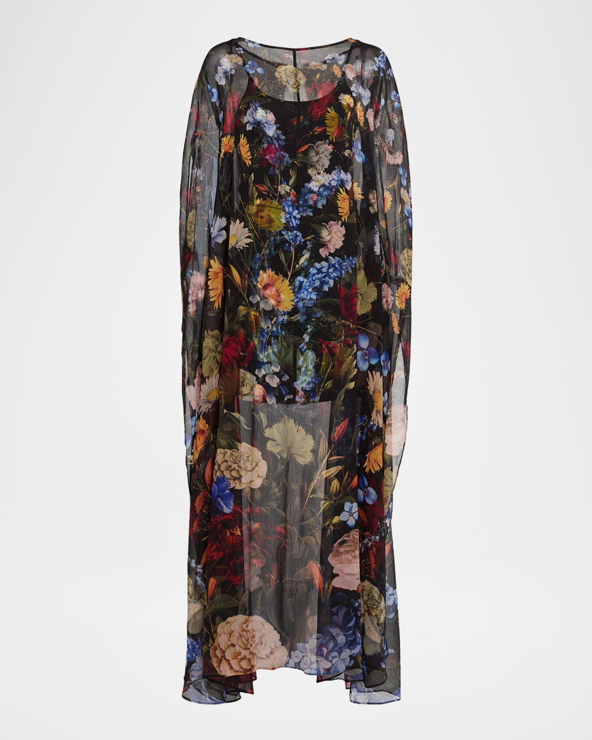 Linn Cape Maxi Dress | Neiman Marcus