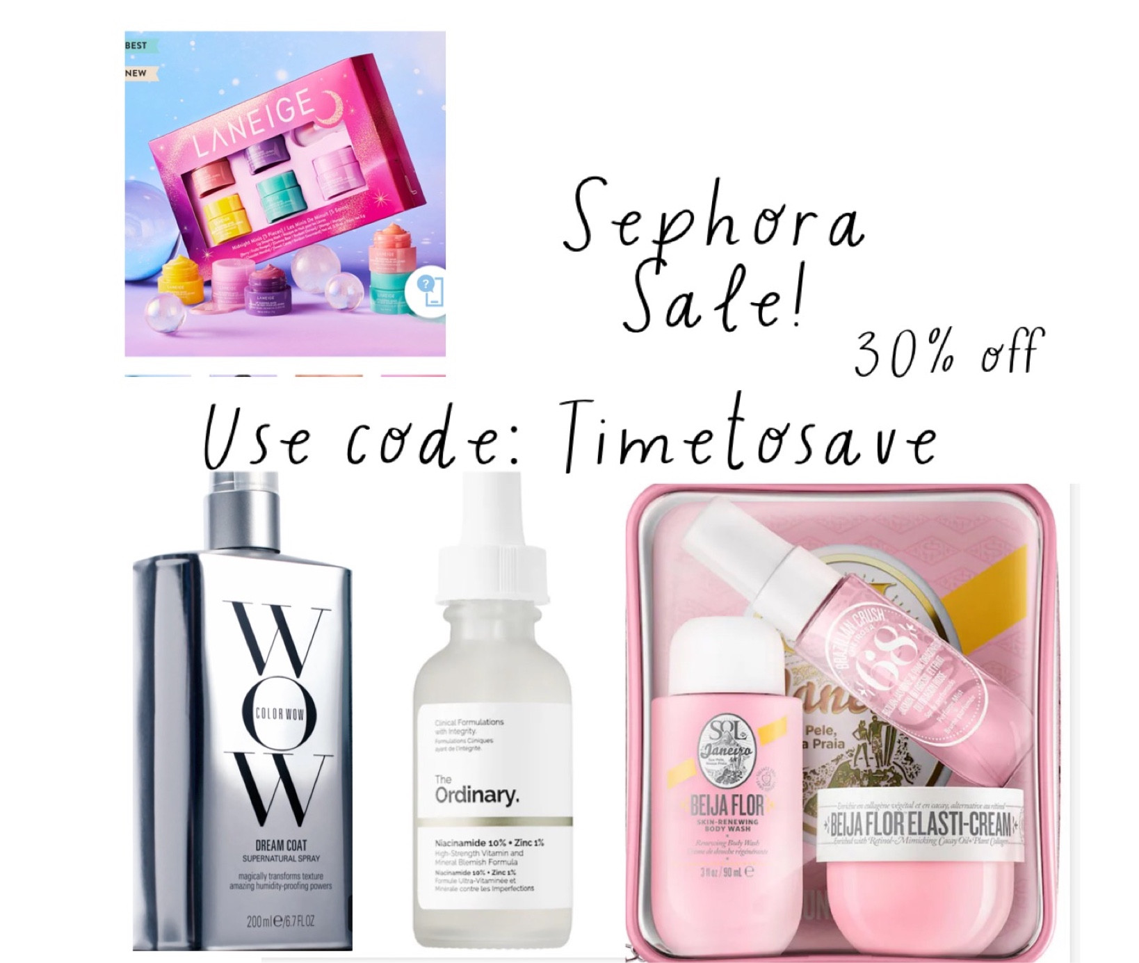 Save on your favorites this week at Sephora! Use code Timetosave with 30% off 

#LTKGiftGuide #LTKHolidaySale #LTKSeasonal