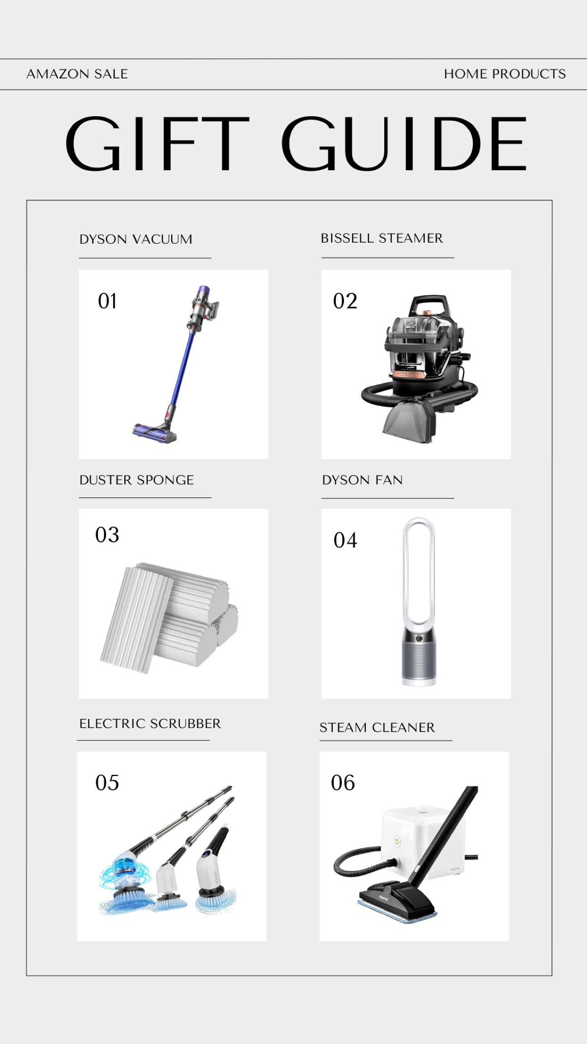 Amazon home cleaning products on sale! The best gift guide for the homebody.

#LTKHome #LTKSaleAlert #LTKGiftGuide