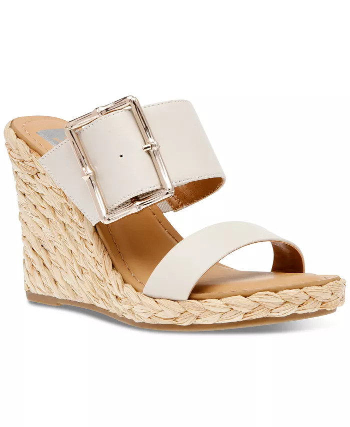 Women's Leelee Buckle Strap Espadrille Wedge Sandals | Macy's