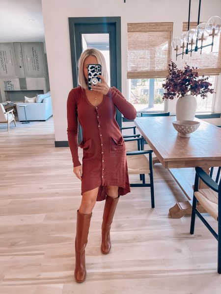 40% off my leather boots with code TANNER40 — sale $199 regular $199
Size xs in my cardigan dress! Perfect thanksgiving outfit! #blackfriday #stevemadden #thanksgivingoutfit #freepeople 

#LTKGiftGuide #LTKHoliday #LTKSeasonal