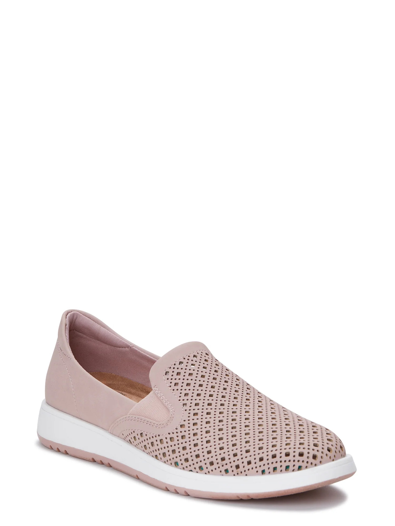 Time and Tru Women's Comfort Laser Slip-On Shoes | Walmart (US)