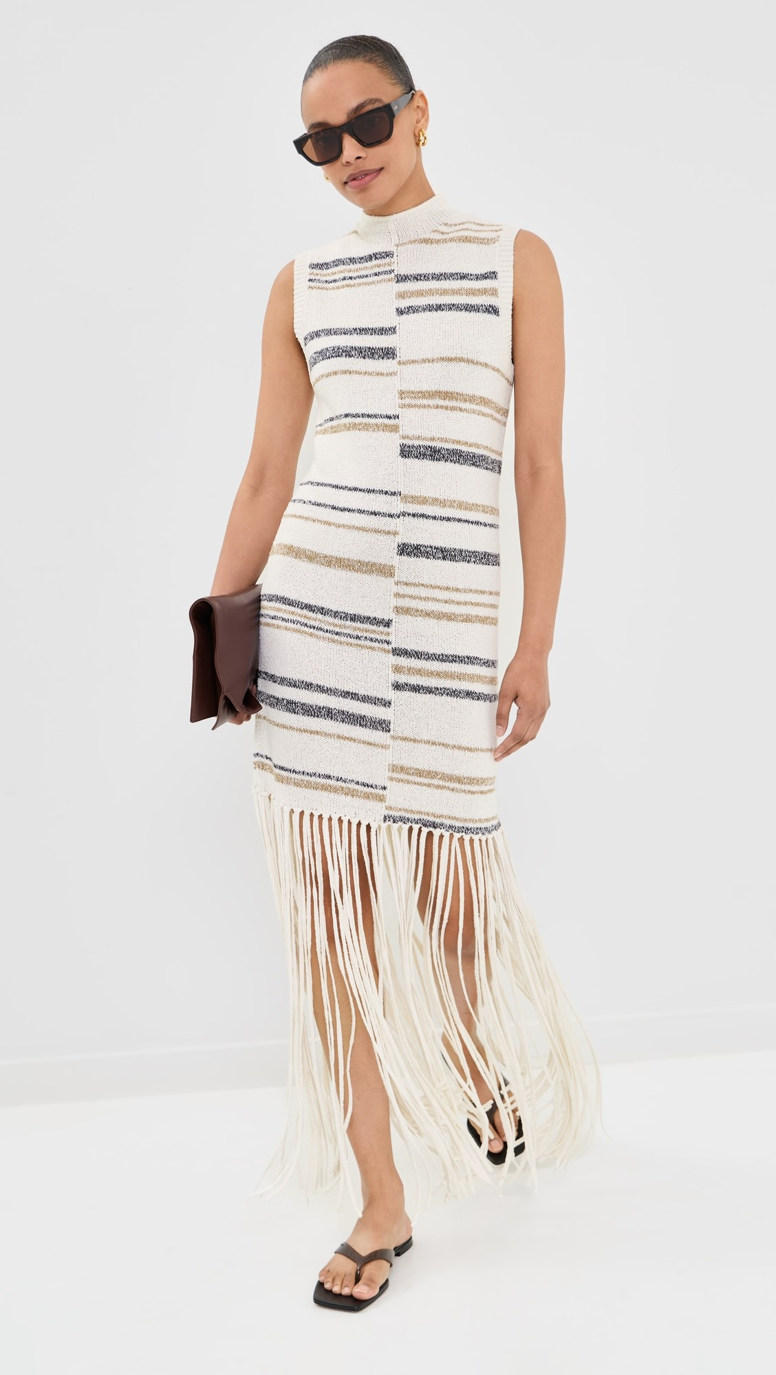TWP Fringe Sleeveless Dress | Shopbop | Shopbop