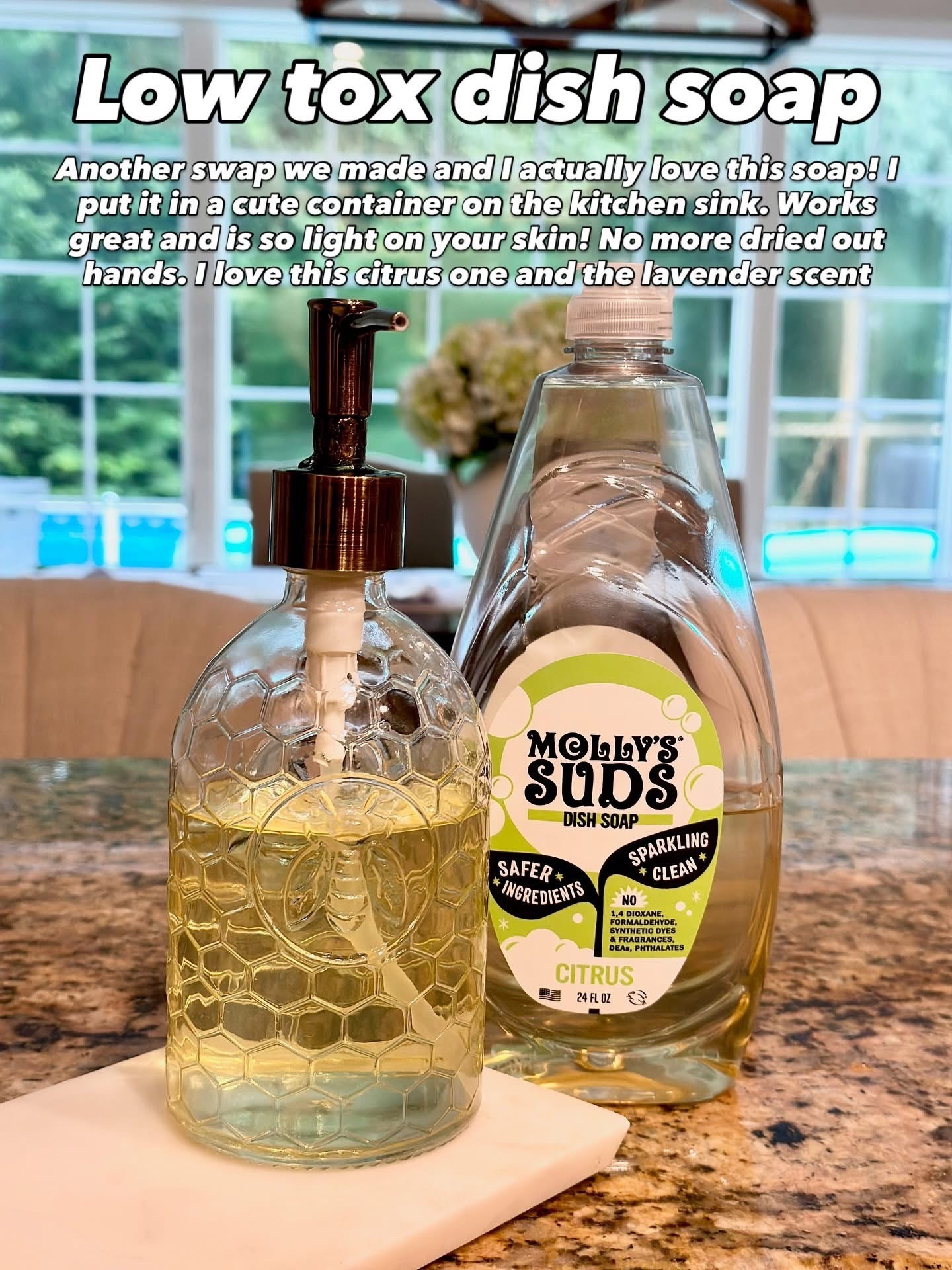 Low tox dish soap that I actually love ! This swap was easy to make and actually is no longer making our hands dry ! 



#LTKHome
