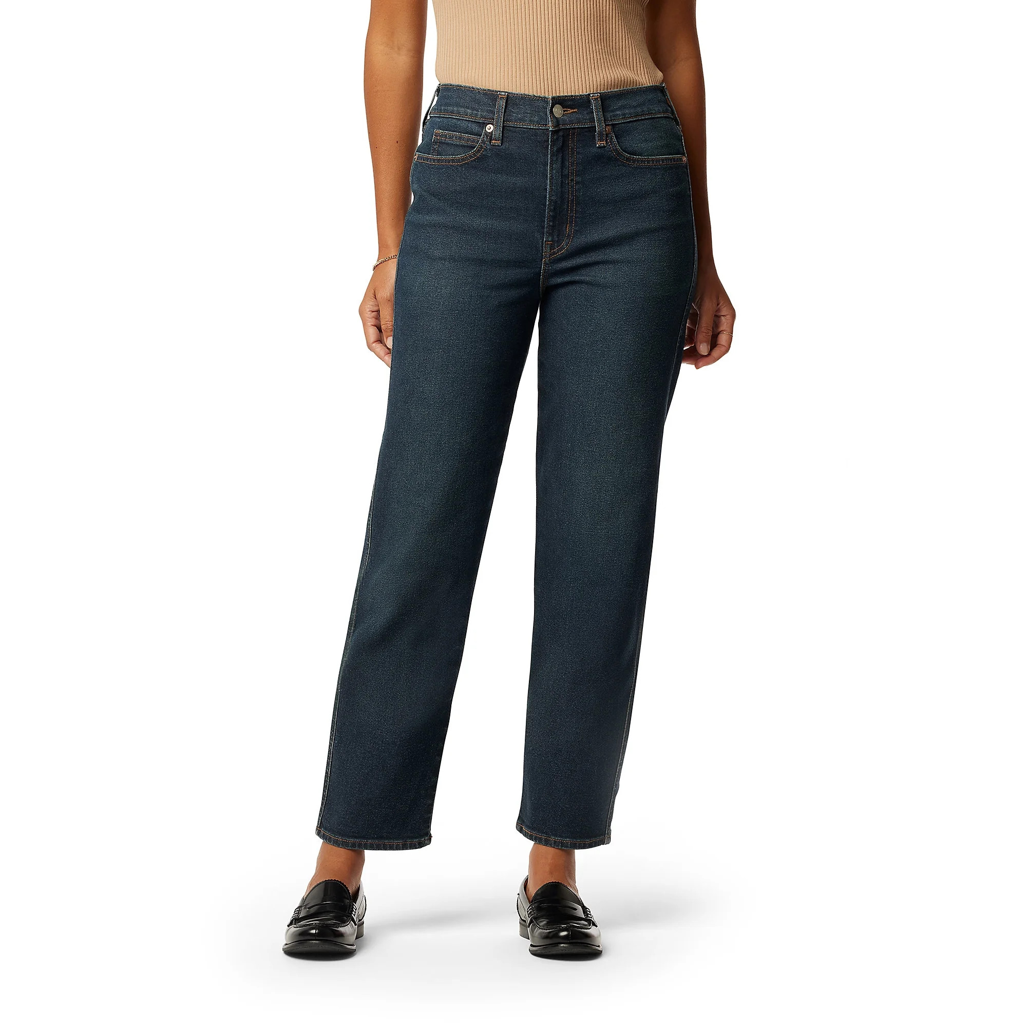 Levi Strauss Signature Women's Heritage High Rise Straight Jean | Walmart (US)