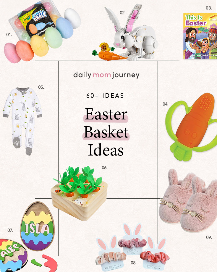 Hop into Easter fun! 🐰🎁 Fill your little one’s basket with adorable and creative goodies—from personalized puzzles to sweet treats and cozy bunny slippers. What’s your must-have Easter basket item? Find 60+ ideas here 👉 https://dailymomjourney.com/easter-basket-ideas/ #EasterBasketIdeas #EasterGifts #SpringSurprises 

 #LTKBaby #LTKKids #LTKFamily