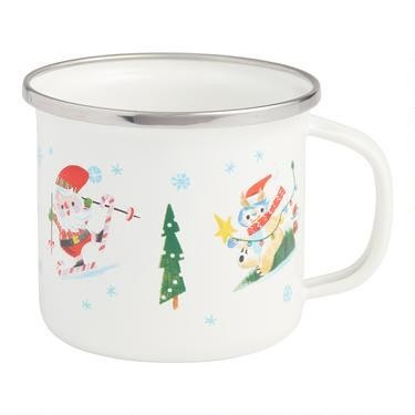 Festive Fun Enamel Mug | World Market