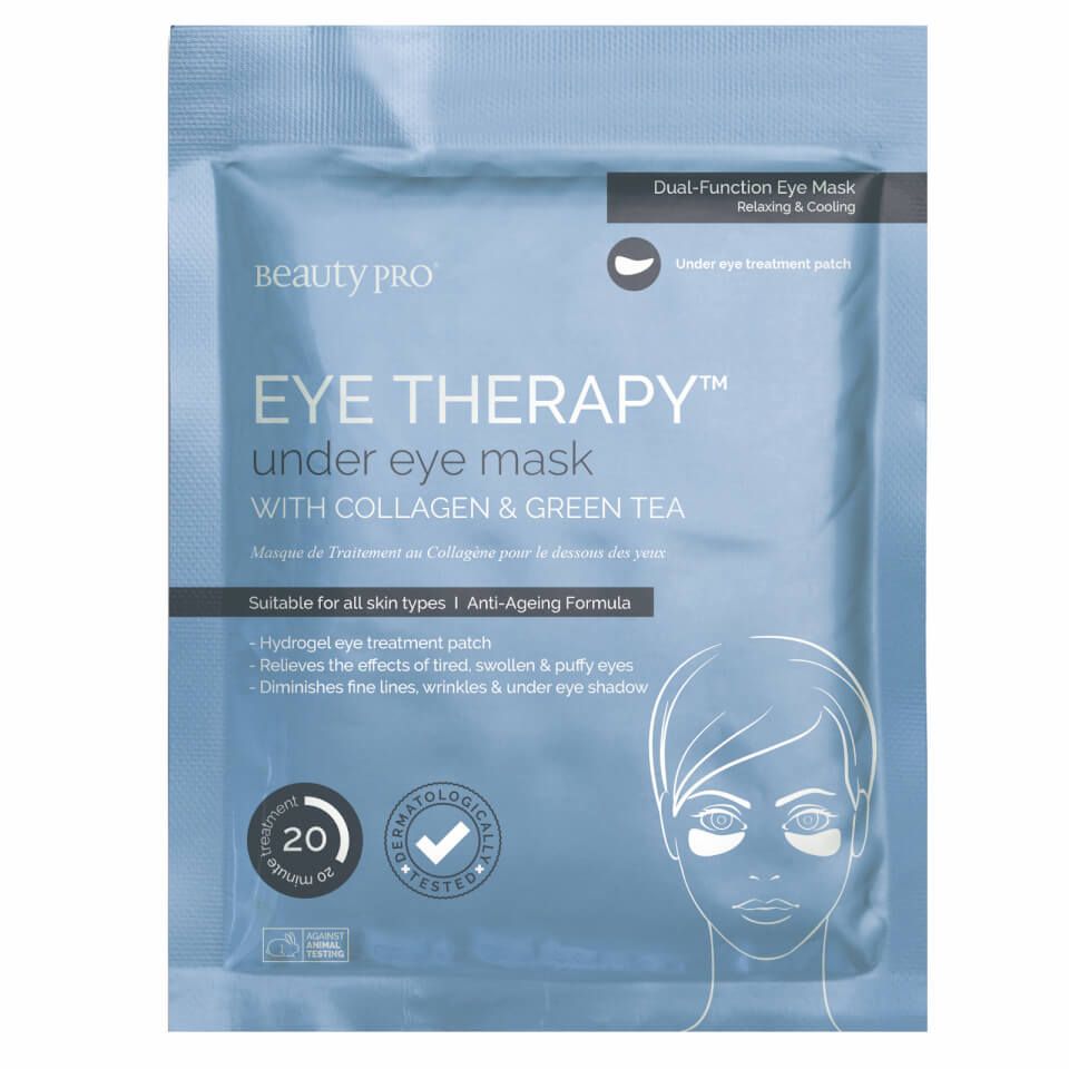 BeautyPro Eye Therapy Under Eye Mask with Collagen and Green Tea Extract (3 Applications) | Look Fantastic (UK)