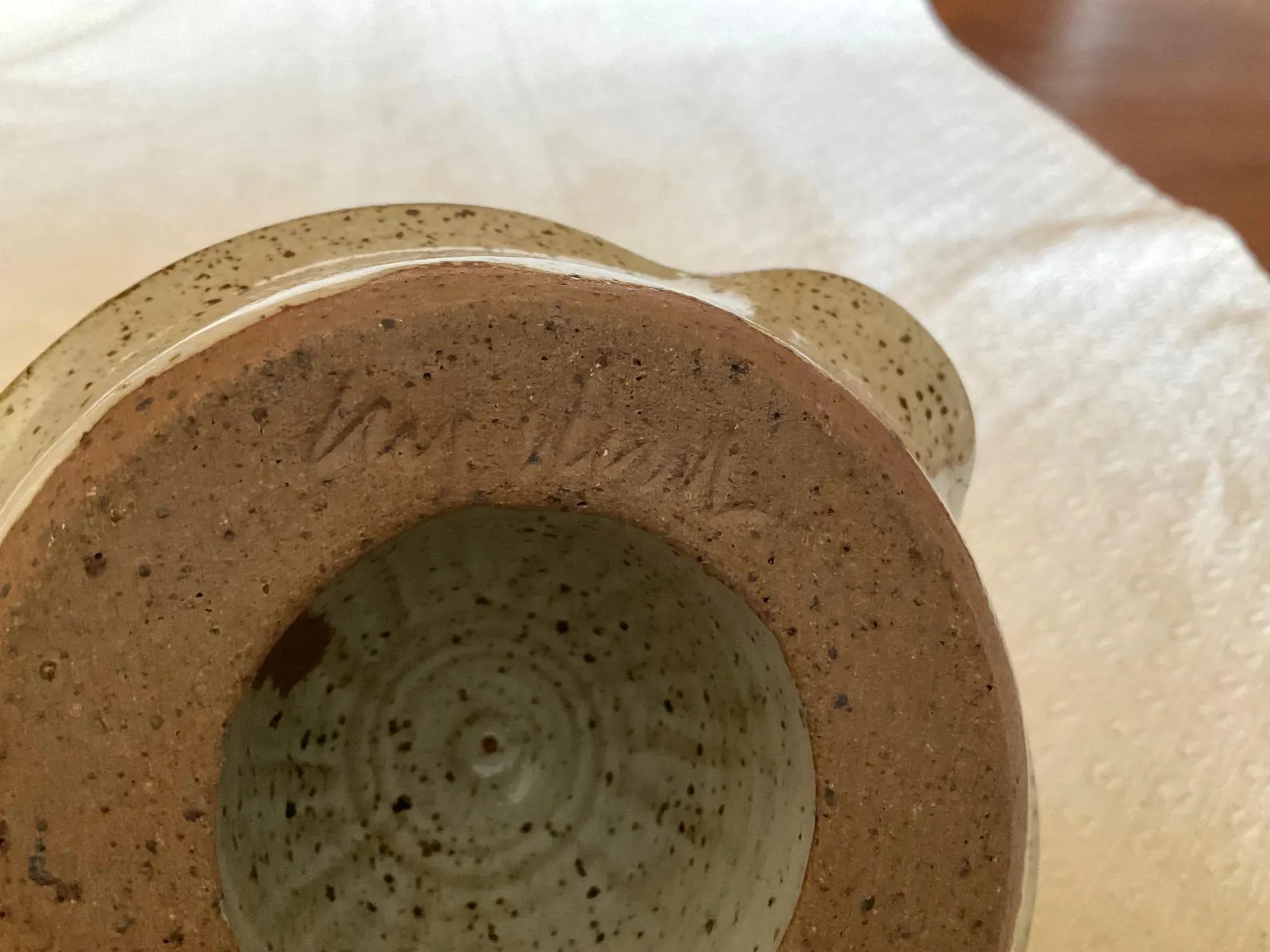 Hand Made Speckled Pottery Lemon Juicer, Reamer, Signed - Etsy | Etsy (US)
